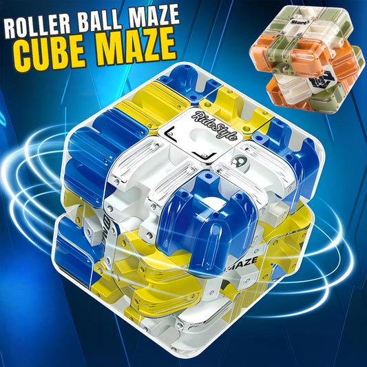 🔥New Year Sales: Second Item 60% Off🔥3D Ball Rolling Maze Puzzle Cube